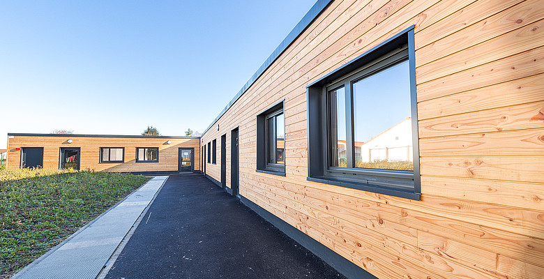 Extension modulaire pour le collège Jean Monnet