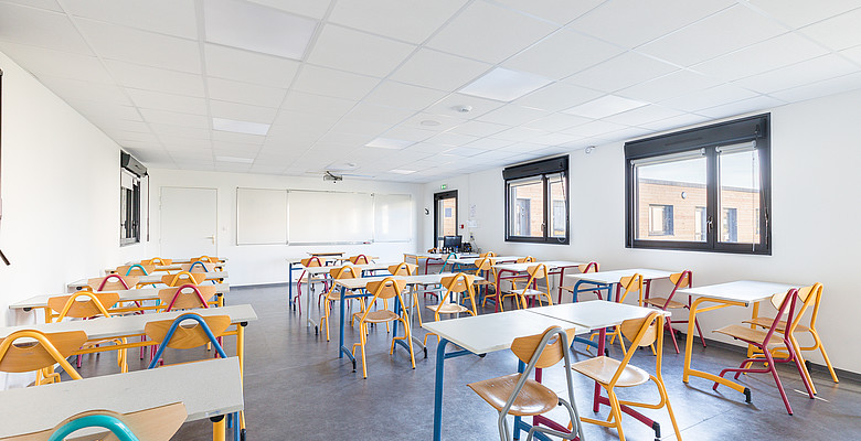 Extension modulaire pour le collège Jean Monnet