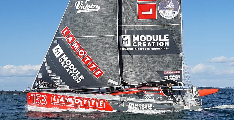 Victoire du Class40 Lamotte - Module Création