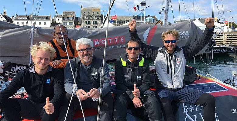 Victoire du Class40 Lamotte - Module Création